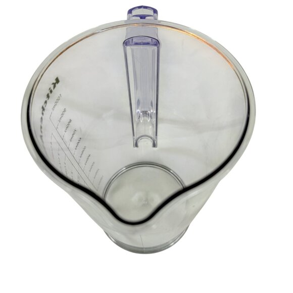 KitchenAid Immersion Blender 1 Liter Measuring Mixing Pitcher With Lid 4 Cup - Picture 9 of 12
